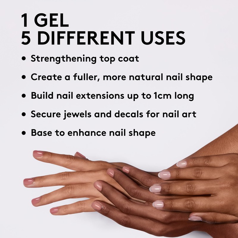 Mylee 5-in-1 Builder Gel, 15 ml, UV/LED Lamp Required, for