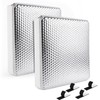 Cyrico RV Skylight Insulator 2 Pack, 14" x 14" x