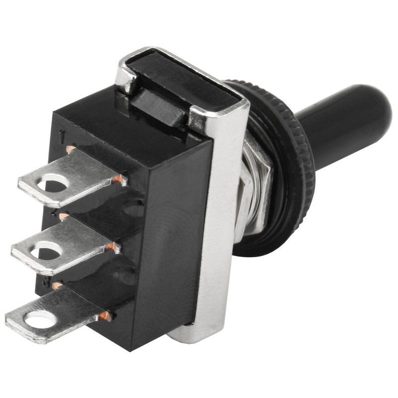Heschen Toggle Switch, KN3D-103, On/Off/On (On/Off/On) Switch, 25A 12V, 3-Pin