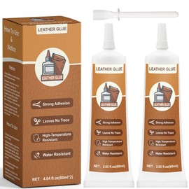 INNOVAYOU Leather Glue 120ml, Leather Glue Adhesive Instant Bonding Permanent Clear Soft Strong Waterproof, Suitable for Sofas, Car Seats, Purses