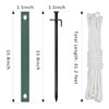 Tree Stake Kit, Heavy Duty Steel 11.8 Inch Steel Tree
