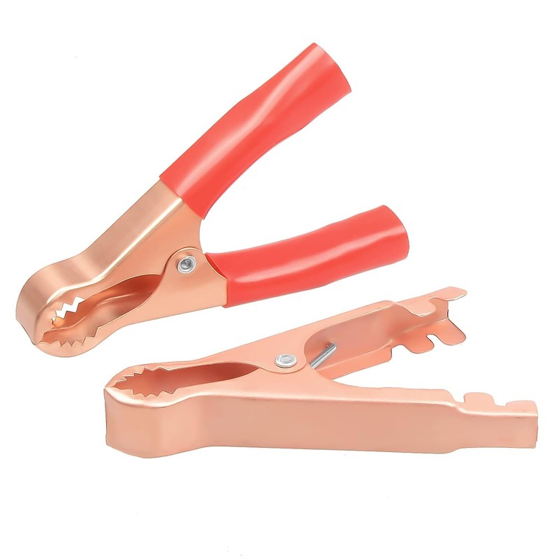 GTIWUNG 20Pcs 50A Metal Alligator Clips Crocodile Electrical Test Clamps