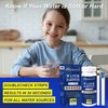 Water Hardness Test Kit,150 Strips-Double Color Pads,Hard Water Test Kit