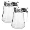 CIYODO 2pcs Condiment Dispenser Leak Sugar Dispenser Multi-Functional for Honey