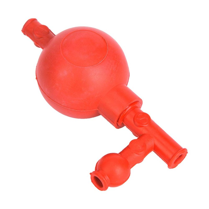 Tiiyee Lab Rubber Suction Bulb, Bulb Pipette Hand Syringe Ear