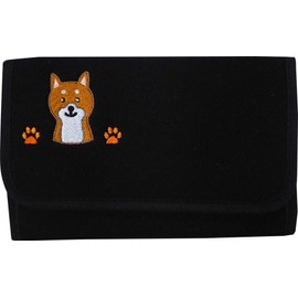 Dog Health Notebook Case Shiba (Brown)