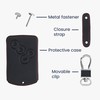 kwmobile Compatible: Renault 4-Button Car Key (Only for Keyless Go