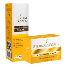 Pack Antioxidante Sérum+cápsulas Sod Superóxido Dismutasa