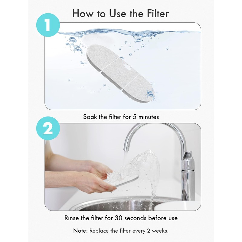 PETLIBRO 8 Packs Replacement Filters for Capsule Cat Water Fountain