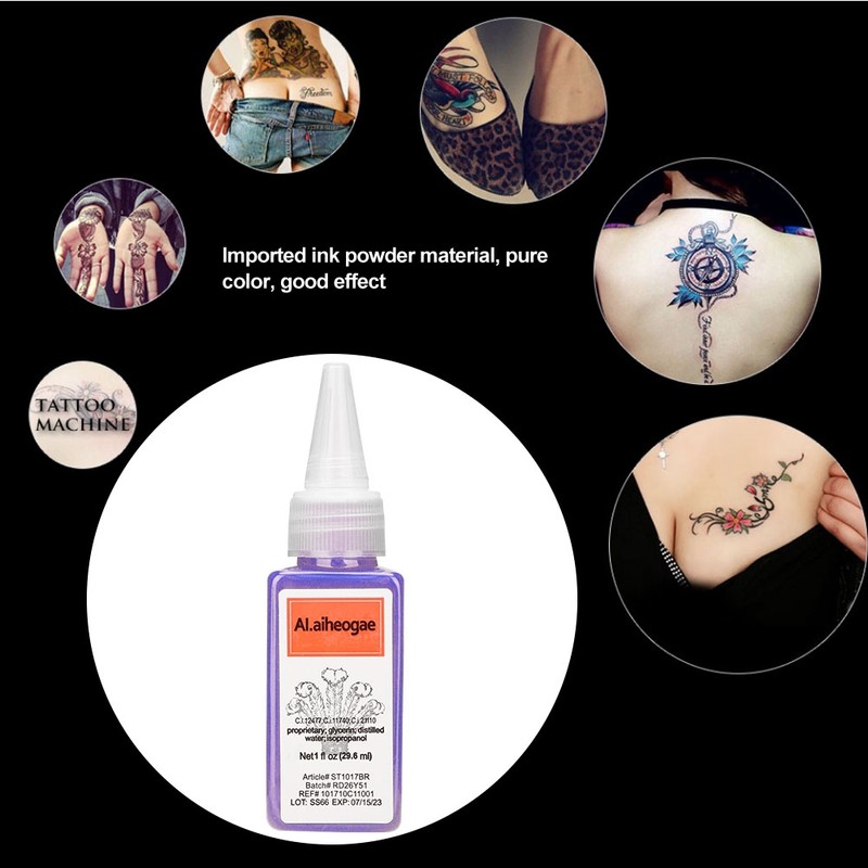 29.6ml Import Pure Tattoo Inks Microblading Long Lasting Tattoo Pigment