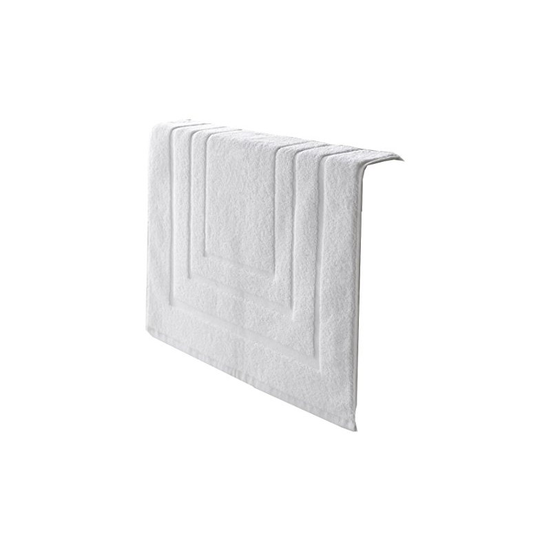 De Witte Lietaer 195205 White Cotton Bathroom Rug 75 x