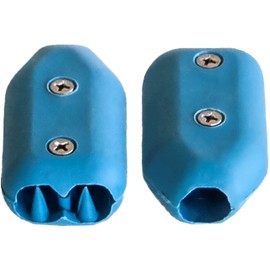 E-Z - TY Reusable Rope Clamp 3/16 inch - 2 PER Pack (Blue)