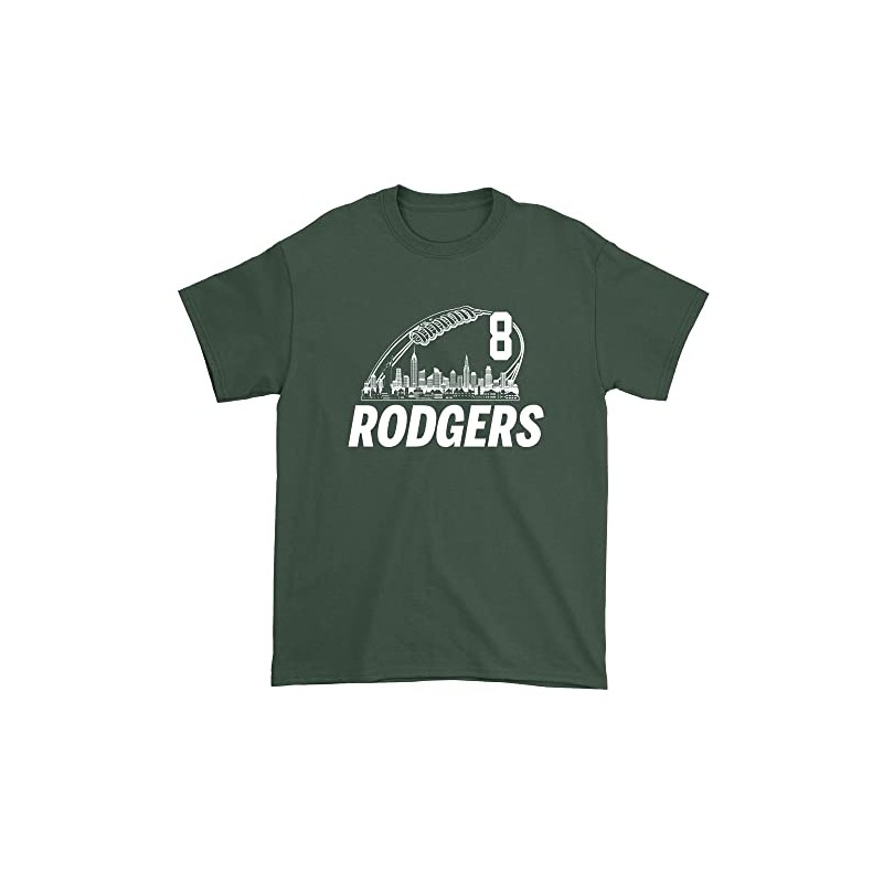 Mens Rodgers 8 New York Small Forest Green T-Shirt