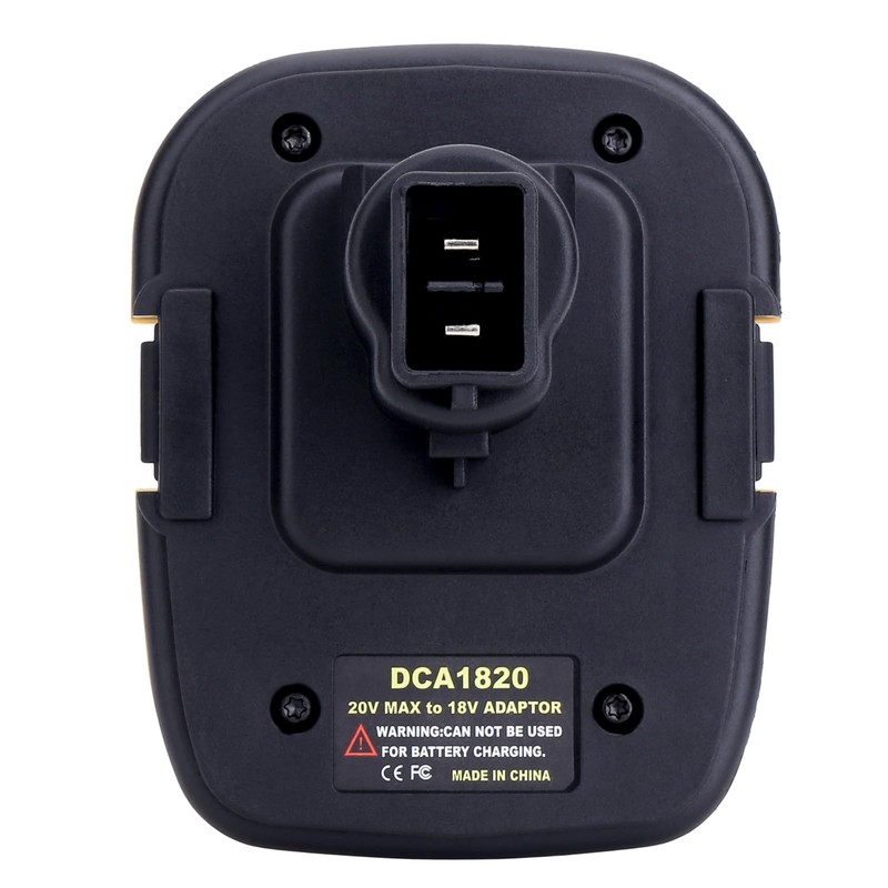 2-Pack DCA1820 Adapter Compatible with De-walt 18V to 20V Adapter,