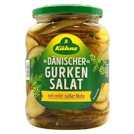 Kühne Danish Cucumber Salad, Pack of 6 (6 x 360 g)
