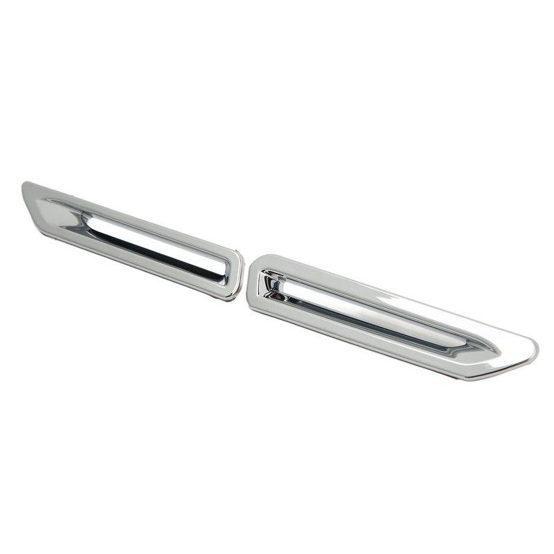 2 Pair Radiator Slot Vent Trim Electroplated Ventilation Decorative Trim