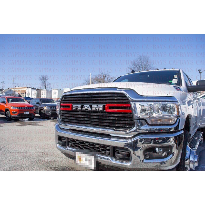 speed 2019-2021 Ram 2500 3500 4500/5500 Red Front Grille Trim