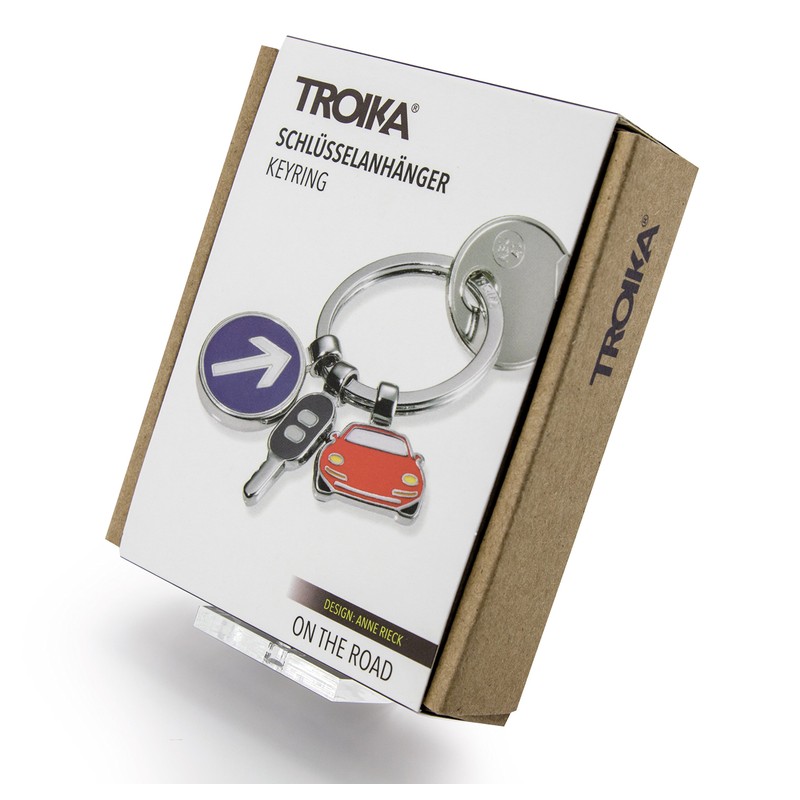 TROIKA GERMANY(トロイカ) ON THE ROAD キーリング オンザロード KR11-18/CH