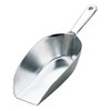 HIC Flat Bottom Multi-Purpose Food and Utility Scoop, Commercial-Grade Anodized