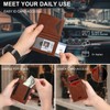 Wallet for Men Wallet with Slim Pop Up Card Holder