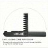 2 in 1 Portable Folding Comb for Men & Women