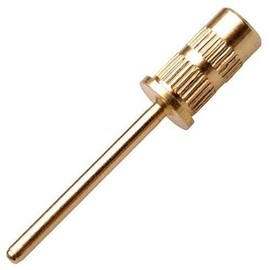 BNP Nail Drill Bit Mandrel Bit Sanding Band Mandrel Bit Easy Off/Regular - For Nail Drill/File Silver/Gold (Regular Gold)