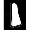 Gabkey Hanging Wedding Dress Bridal Gown Garment Cover Storage Bag