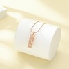 AIWENXI Cylinder Butterfly Urn Ashes Necklace for Women Men Cremation