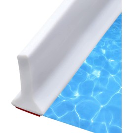 Collapsible Shower Water Guard Water Splash Guard Water Dam Barrier Shower Threshold for Shower Stall, Stay Dry Retainer for Wet and Dry Separation for Bathroom (59") …