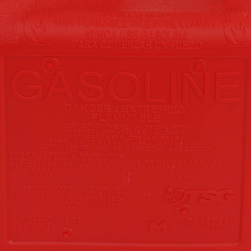 MIDWEST 1100 Tanque para Gasolina, 1 Galón