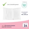 Twillie Set of 2 Waterproof Cushion Covers - for Pillow