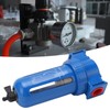 Compressed Air Filter Manual Drain Zinc Alloy Stainless Steel High
