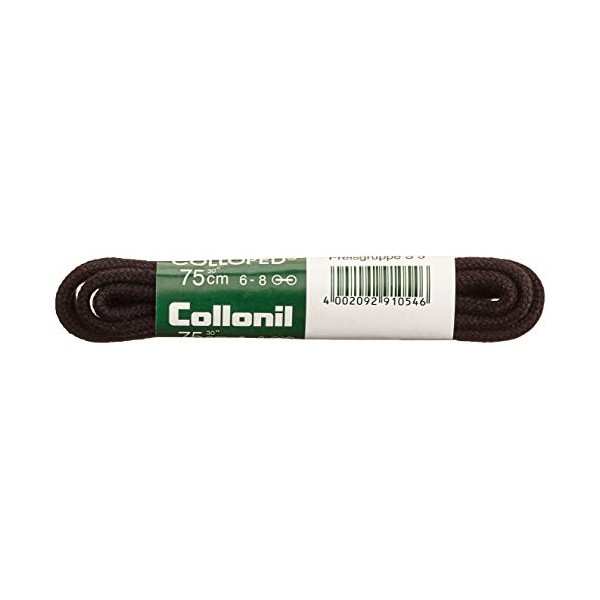 1 Pair Collonil Laces, Chord, Round, Thick, Diameter 3 mm,