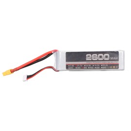 11.1V 35C 2600mAh 3S RC Lipo Battery for FPV Racing Drone Quadcopter Helicopter Airplane RC Boat RC Models XT60