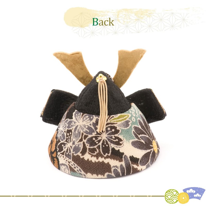 Japanese Pattern Crepe Helmet