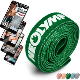 Neolymp Premium Fitness Bands for Professional Sports + Door Anchor, Fitness Strap, Therabands, Resistance Band, Terra Band for Pilates / CrossFit