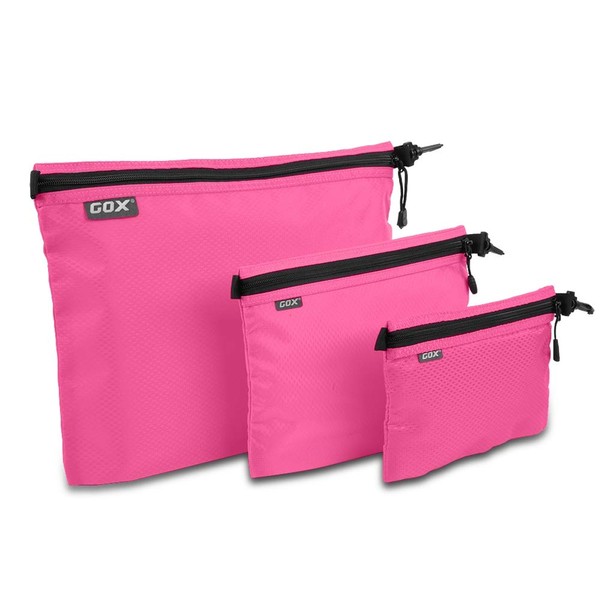 GOX 3 Pack Travel Toiletry Bag for Men Carry On