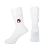 Ego Monkey One Point Socks (EZAC-8801) (Burgundy, 25-27), red (burgundy)