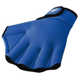 Speedo unisex adult Swim Training Fitness aquatic gloves, Royal, Medium US
