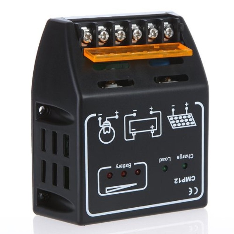 yueton Solar Controller 10a 12v/24v Solar Charge Controller Solar Panel