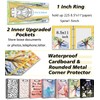 1 Inch 3 Ring Binder Organizer, Three Ring Binder with