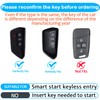 Tukellen for Volkswagen Leather Key Fob Cover Compatible with VW