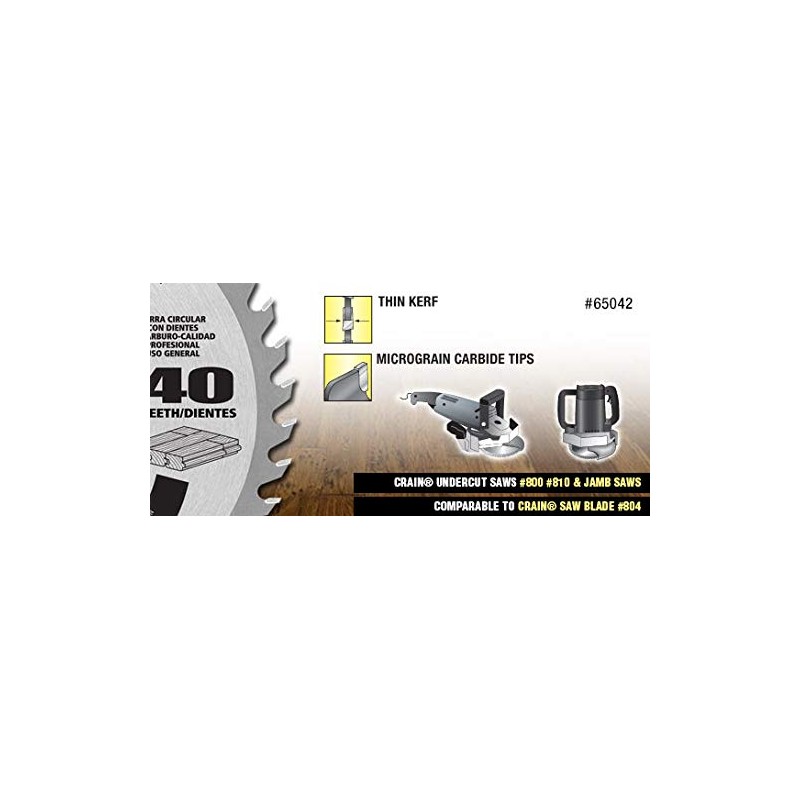 Timberline - 6-1/2"X40Tjab Saw (Crain 836) (65044)