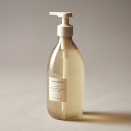 Aromatica Relaxing and healing lavender and marjoram essential oil blend body wash with dense lather and rich moisture
