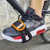 ONIPAX 1 Pair Bicycle Pedal Straps (Orange)