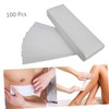 Healeved Depilatory Strips Strong Adhesion 100pcs Facial Wax Strip Paper