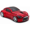 Certified Race Car Wireless Mouse Sports Car Shaped 2.4GHz LED