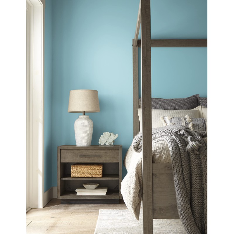 KILZ TRIBUTE Paint & Primer, Interior, Color Sample, Hawaiian Ocean,