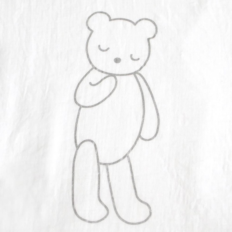 10mois One-Touch Sheet Only, Sleeping Bear, Approx. 35.4 inches (90