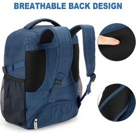 Boardingblue Under-Seat Backpack for Spirit, Frontier - Fits 18 x 13 x 8 Inches - Perfect Personal Item for Easy Air Travel - TSA-Approved